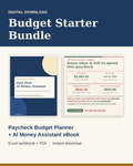 Budget Starter Bundle (Planner + eBook)